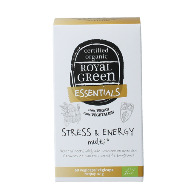 Stress & énergie multi bio 60 Gélules végétales