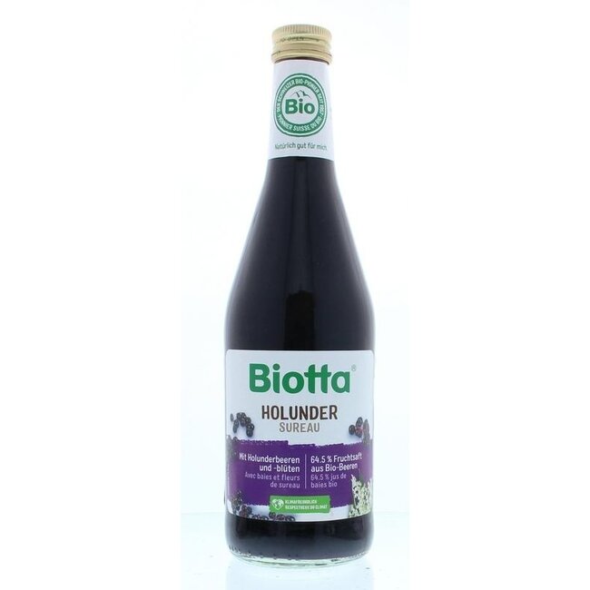 Zumo de saúco bio 500 mililitros