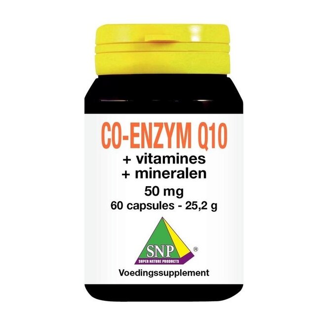 Coenzima Q10 + vitaminas + minerales 60 Cápsulas