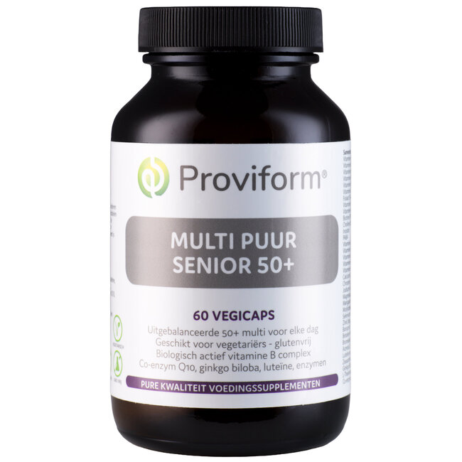 Multi puur senior 50+ 60 cápsulas vegetales