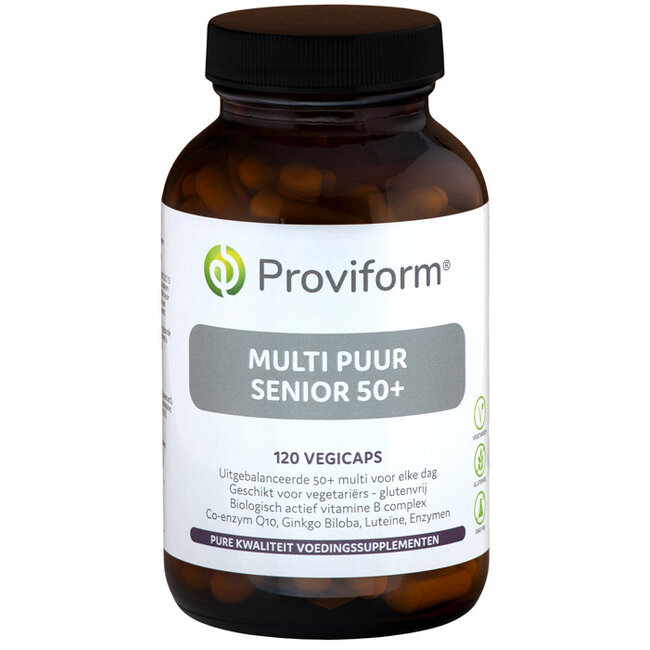 Multi pure senior 50+ 120 Vegetarian capsules
