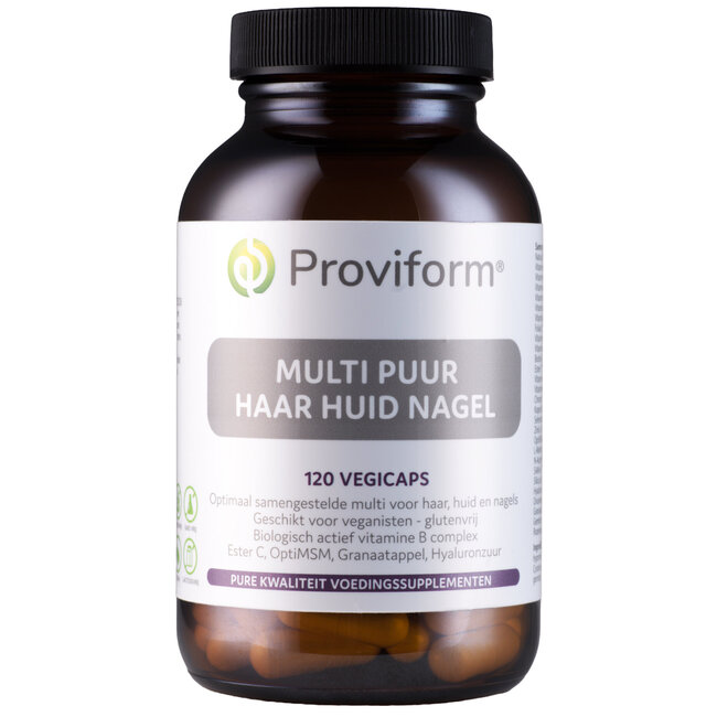 Multi puur huid haar nagel 120 Vegetarische capsules