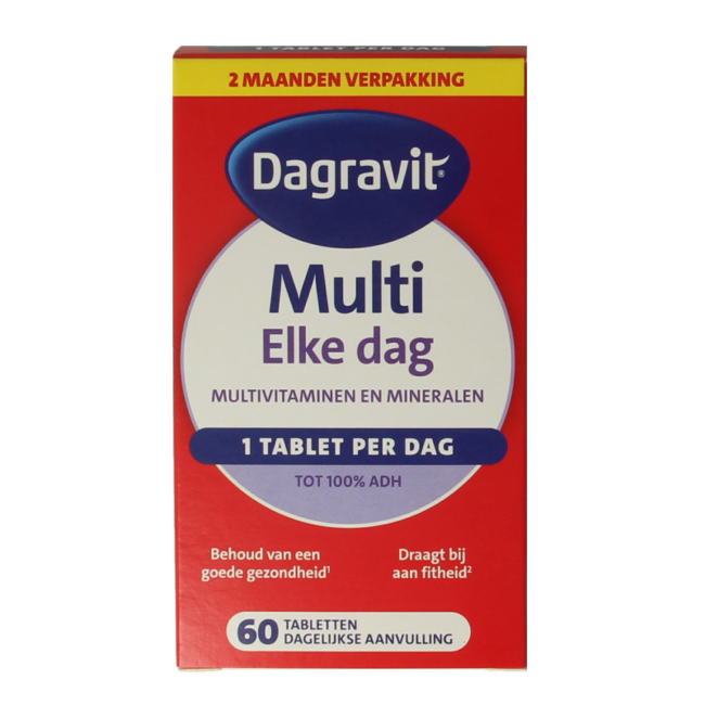 Multi elke dag 100% 60 comprimés