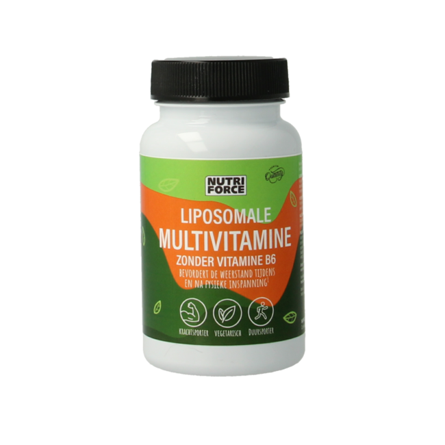 Multivitamínico liposomado sin vitamina B6 30 cápsulas vegetarianas