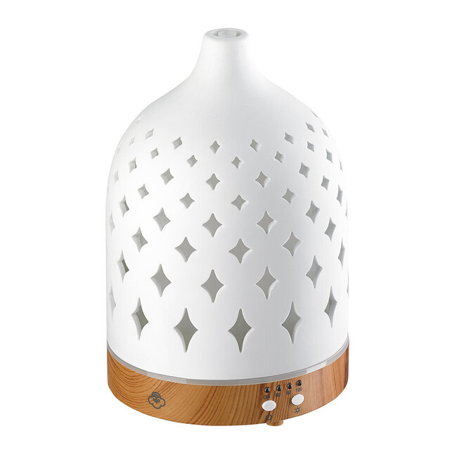 Aroma-Diffuser Supernova Weiß/Holz 1 Stück