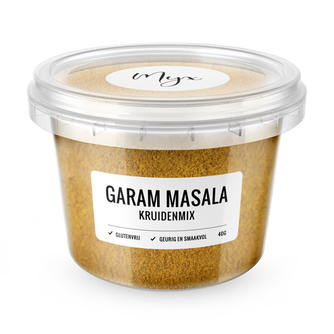 Garam masala kruidenmix glutenvrij 40.00 Gram