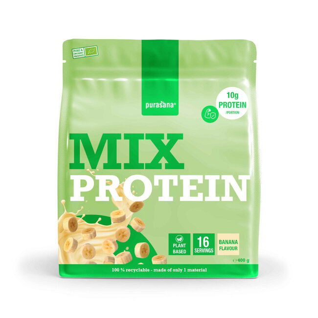 Plant protein mix banaan bio 400.00 Gram