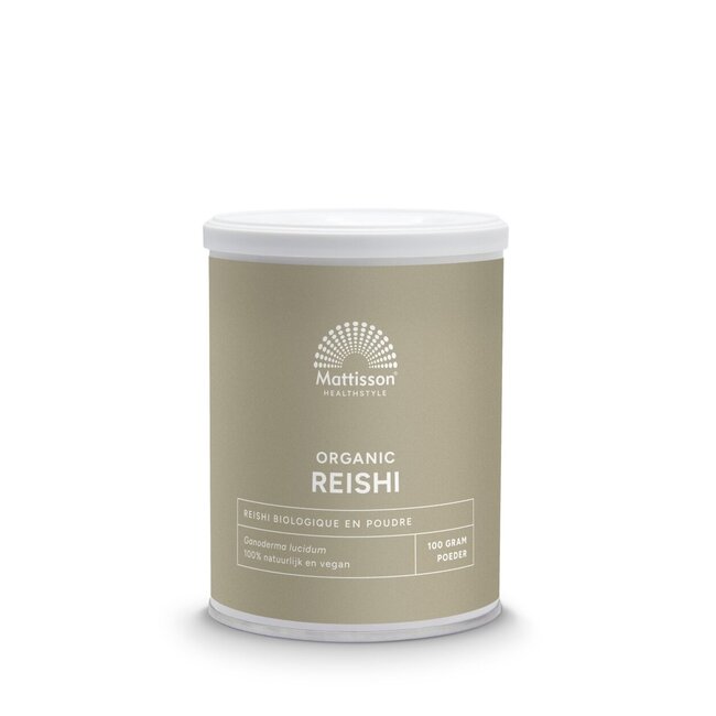 Mattisson Organic reishi poeder bio 100 gramos