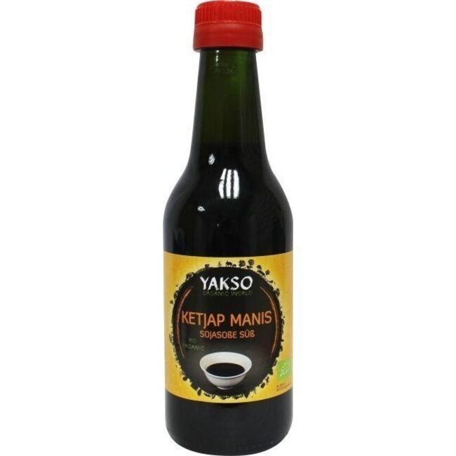 Yakso Ketjap manis bio 250 ml