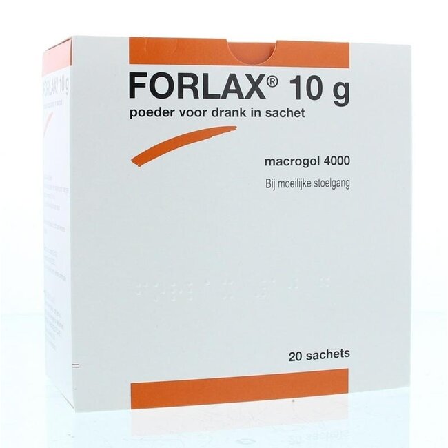 Forlax Macrogol 4000 bustine da 10g, 20 pezzi