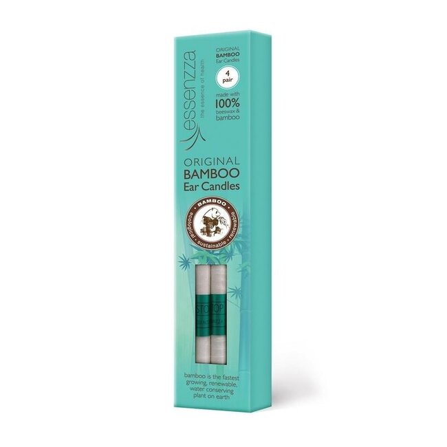 Fuss Free Nat Ear candles bamboo 4 Paar