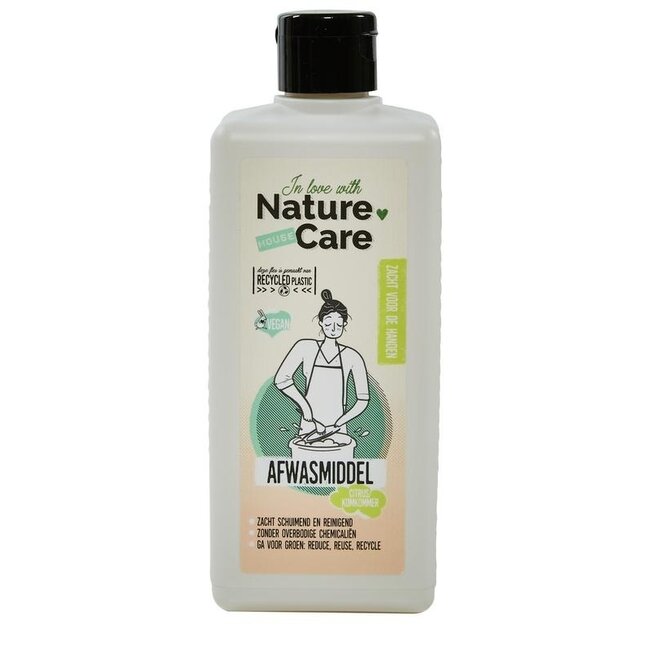 Nature Care Liquide vaisselle citrus concombre 500 Millilitres