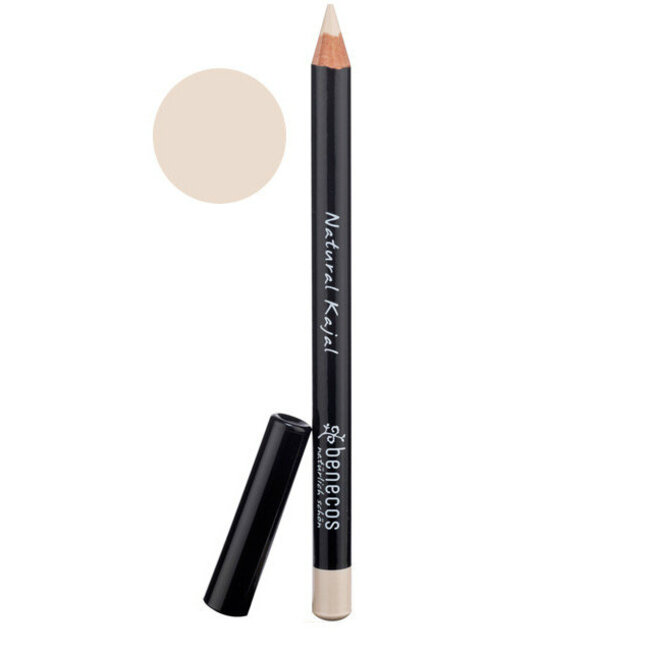Benecos Natural Beauty White Kajal Eyeliner Pencil, 1 Piece