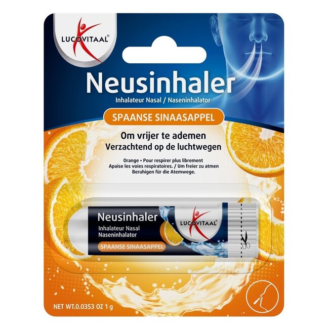 Inhalateur nasal orange d'Espagne 1 pièce