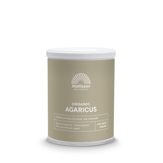 Mattisson Agaricus proszek bio 200 Gramów