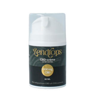 Zendrops CBD creme 1000mg liposomale 50.00 Milliliter