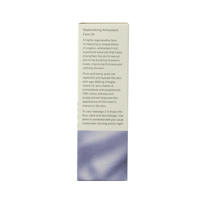 Hemptouch Replenishing anti oxidant face oil 30 mililitros