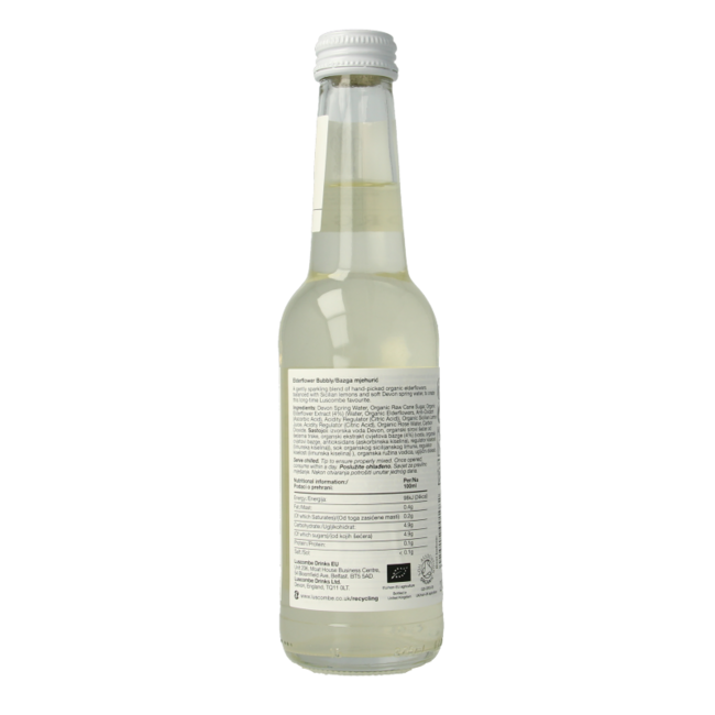 Wild elderflower bubbly bio 270 Milliliter