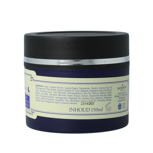 Jacob Hooy Crema de noche de manzanilla 150 mililitros