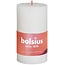 Bougie rustique Bolsius Shine 100/50 Soft Pearl 1 pièce