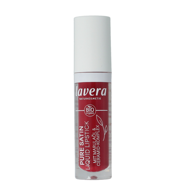 Lipstick liquid poppy red 01 bio 1 Stuks
