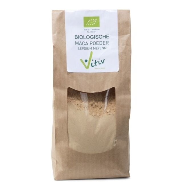 Vitiv Rode maca poeder bio 500 Gram