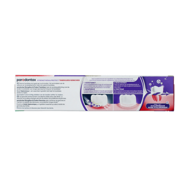 Tandpasta strenghten protect whitening 75.00 Milliliter
