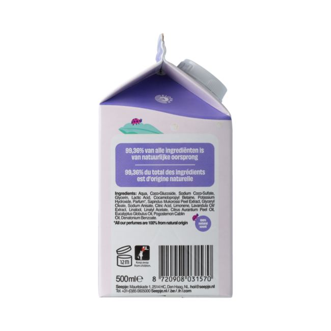 Handzeep lavendel tonka refill 500.00 Milliliter