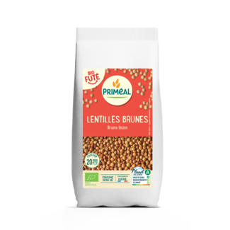Primeal Bruine linzen bio 500.00 Gram
