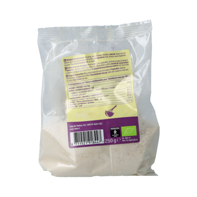Bananenmeel bio 250.00 Gram