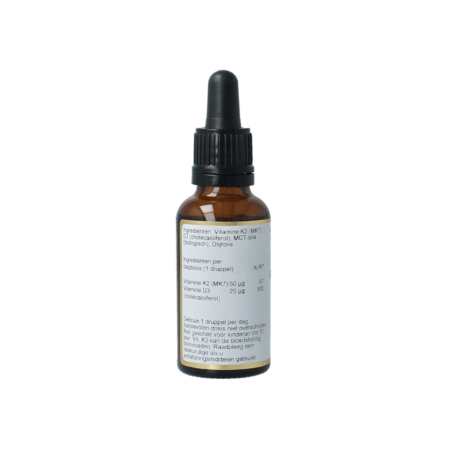 Vitamine D3 & K2 druppels 30.00 Milliliter