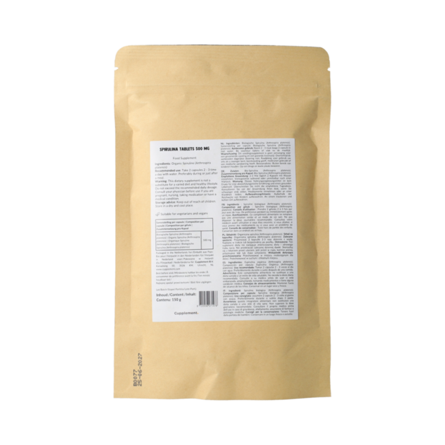 Spirulina 500mg bio 300.00 Tabletten