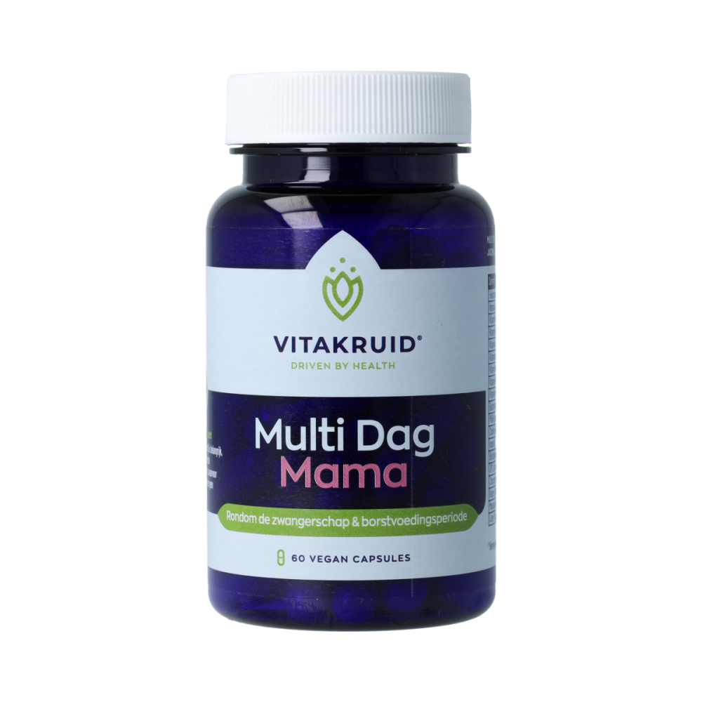 Vitakruid Multi dag mama vegan 60 Vegetarische capsules