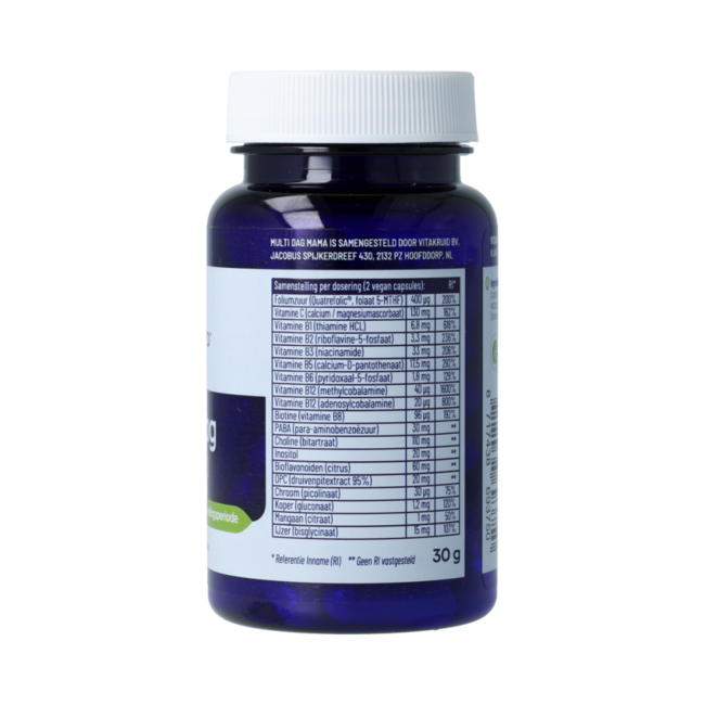 Multi dag mama vegan 60.00 Vegetarische capsules