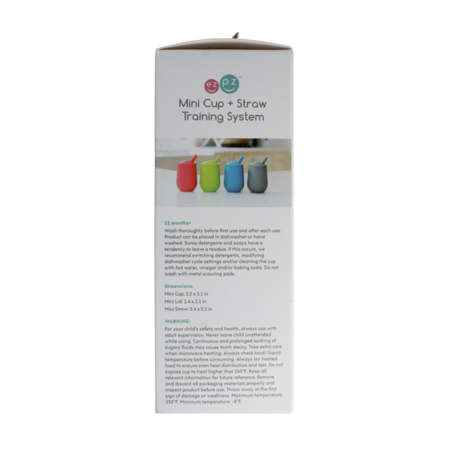 Mini cup met rietje training system sage 1.00 Stuks