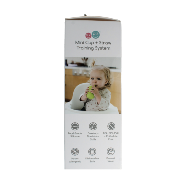 Mini cup met rietje training system sage 1.00 Stuks