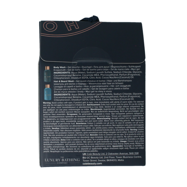 Body duo mini men - Body/Hair & beard wash 1.00 Set