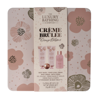 The Luxury Bathing Co Relax & unwind hand nail creme body wash etc blik 1.00 Stuks