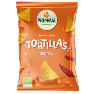Primeal Tortilla chips paprykowe bio 125 g