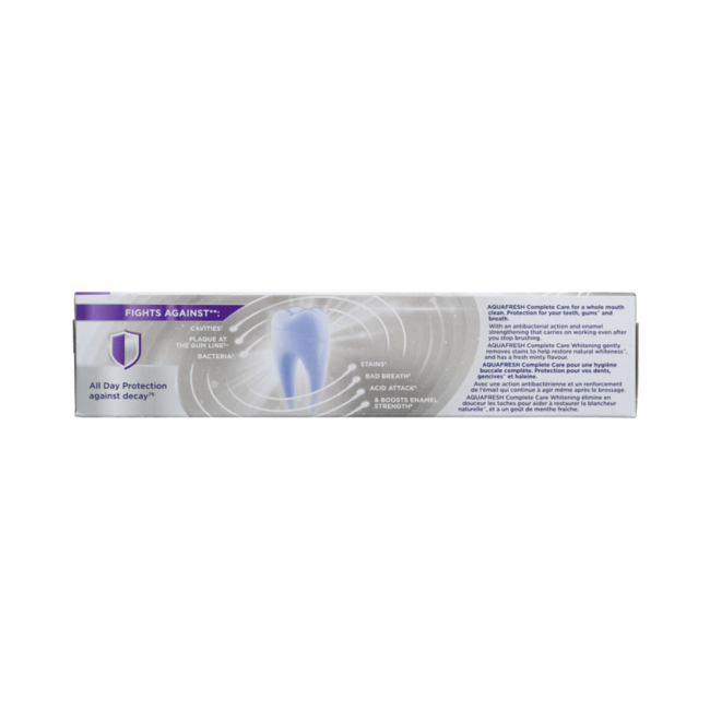 Aquafresh Complete Care Whitening 75.00 Milliliter