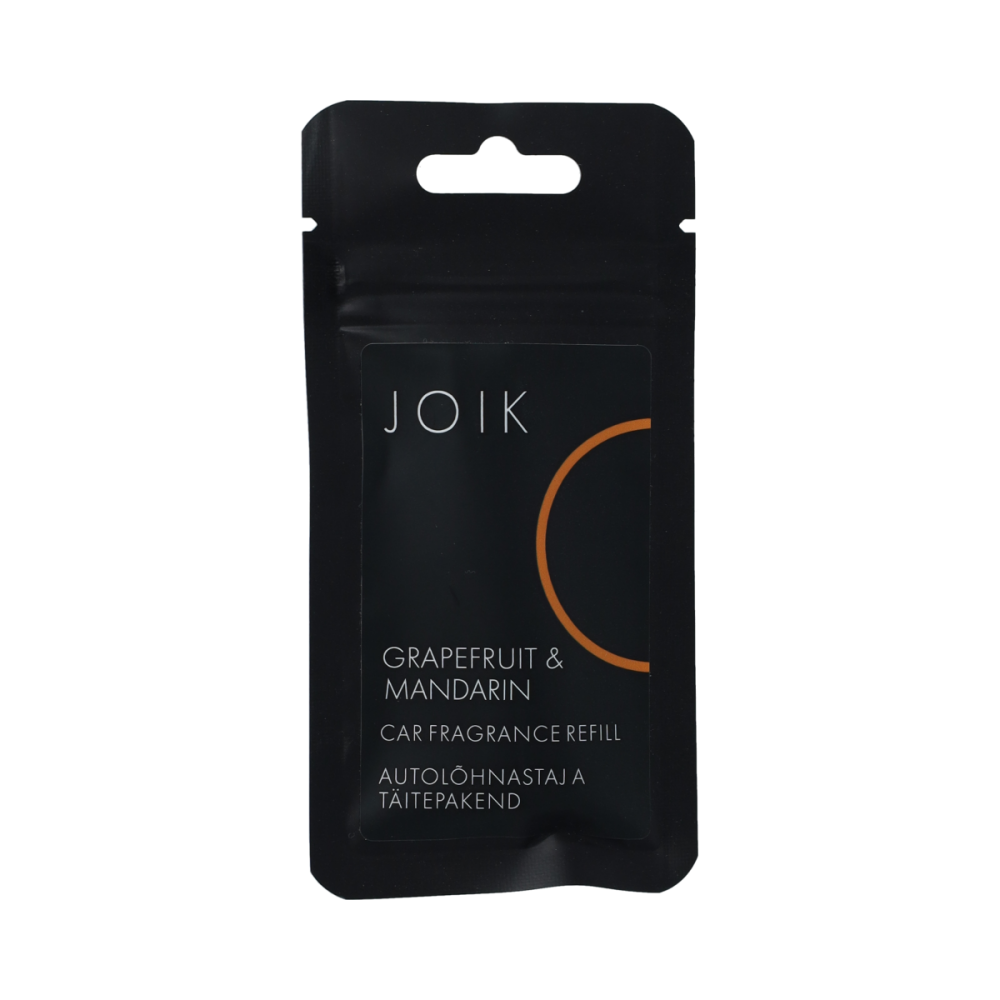 Joik Organics Joik - Car Fragrance Grapefruit & Manderin Refill 2 Stuks