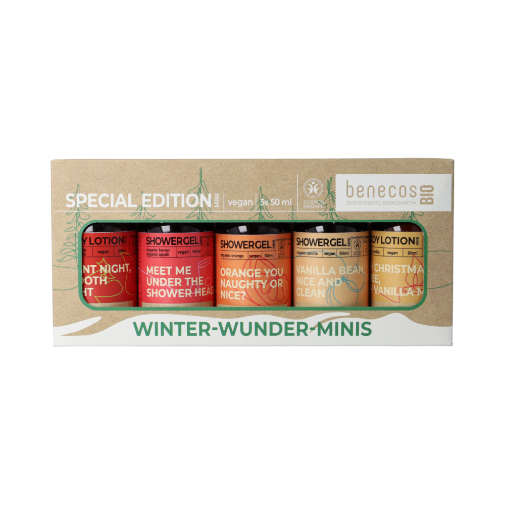 Benecos natural beauty Mini Set Winter Wonder Minis bio 5 Stuks