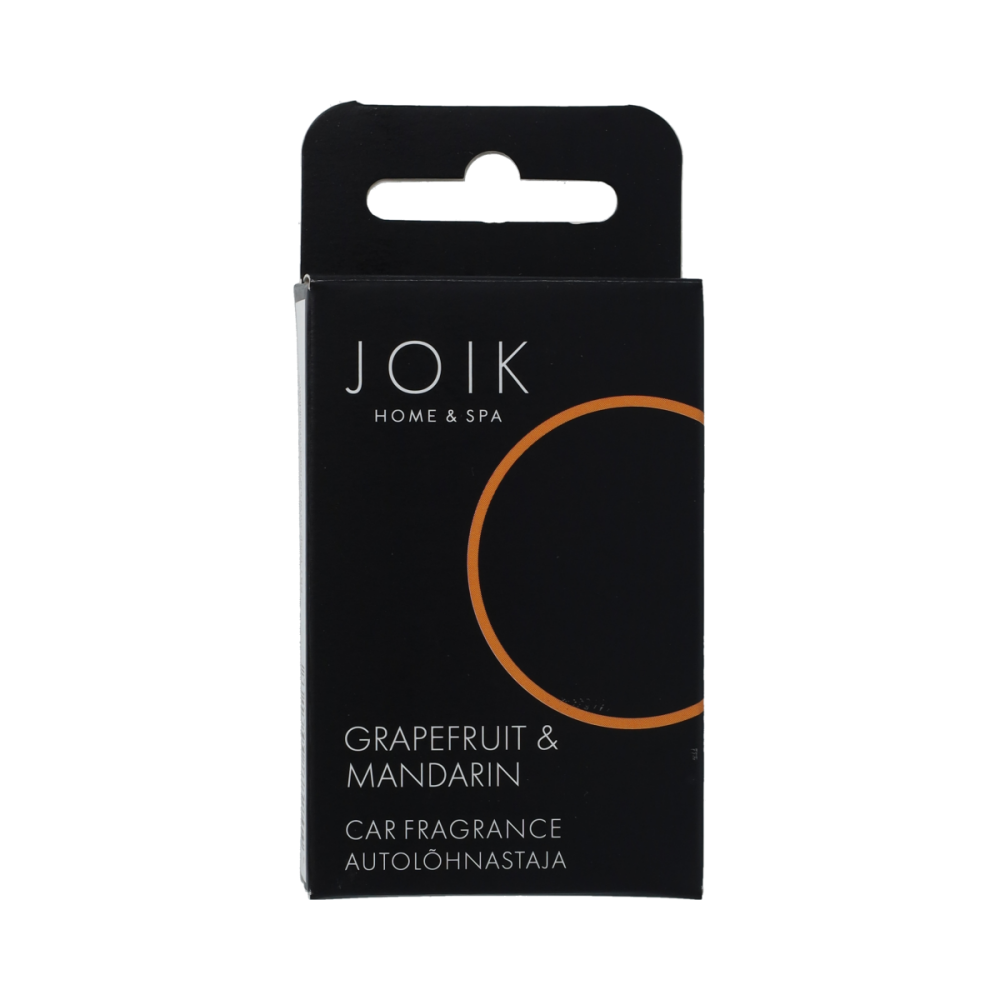 Joik Organics Car Fragrance Grapefruit & Manderin 1 Stuks