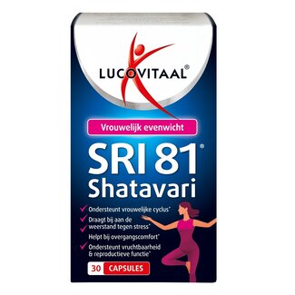 Lucovitaal SRI 81 Shatavari 30.00 Capsules