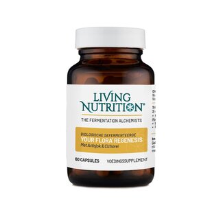 Living Nutrition Your Flora Regenesis met artisjok en cichorei bio 60.00 Capsules
