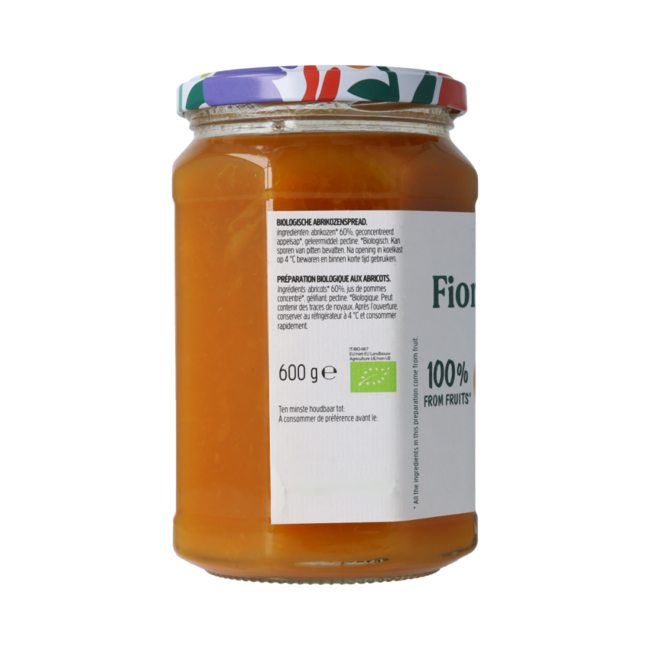 Abrikozenjam bio 600.00 Gram
