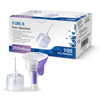 Fora FORA Pennaalden 31G 8mm (105 Stuks) 105.00 Stuks