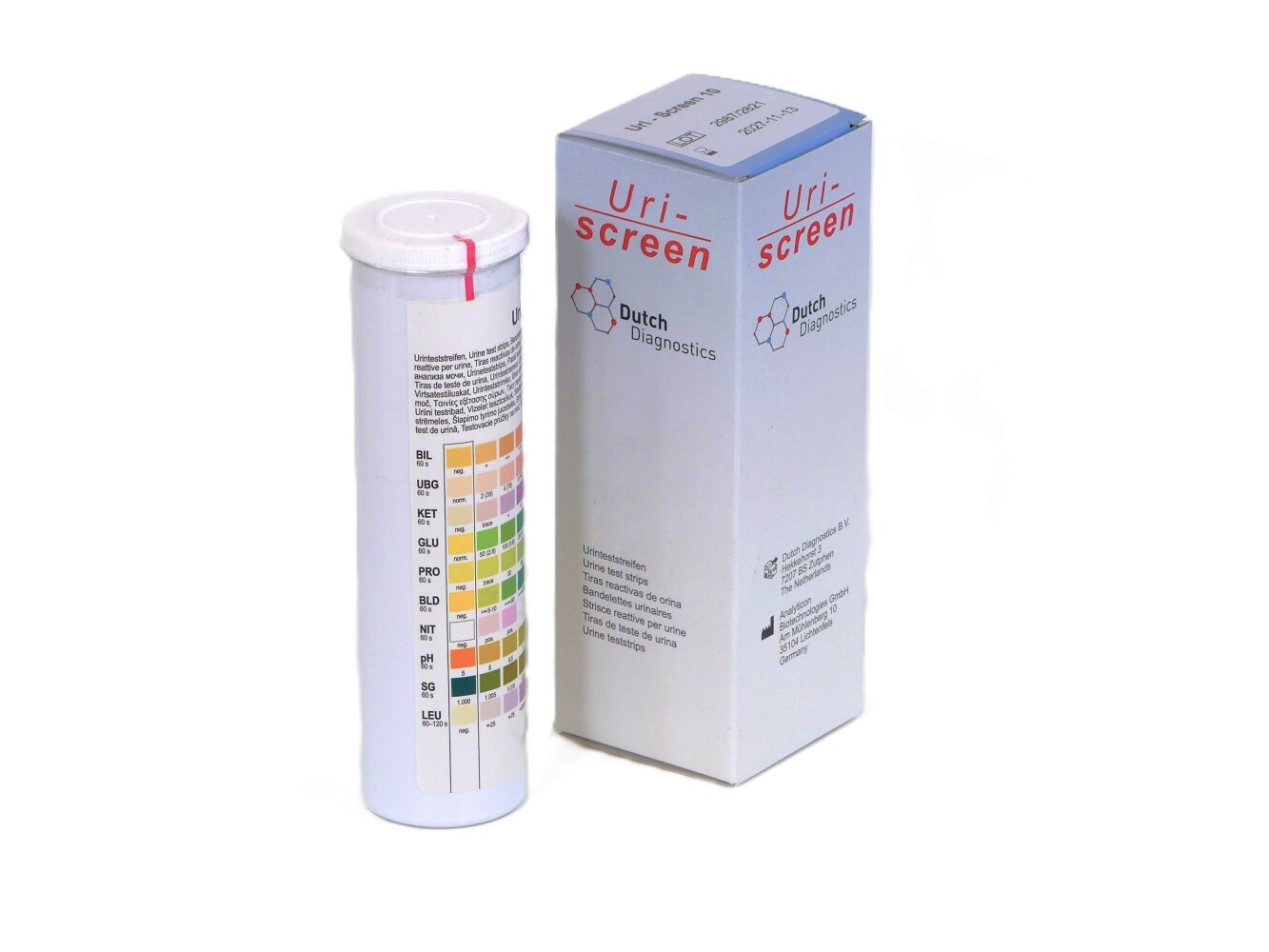 Testjezelf.nu Dutch Diagnostics Uri-Screen 10 100 Stuks