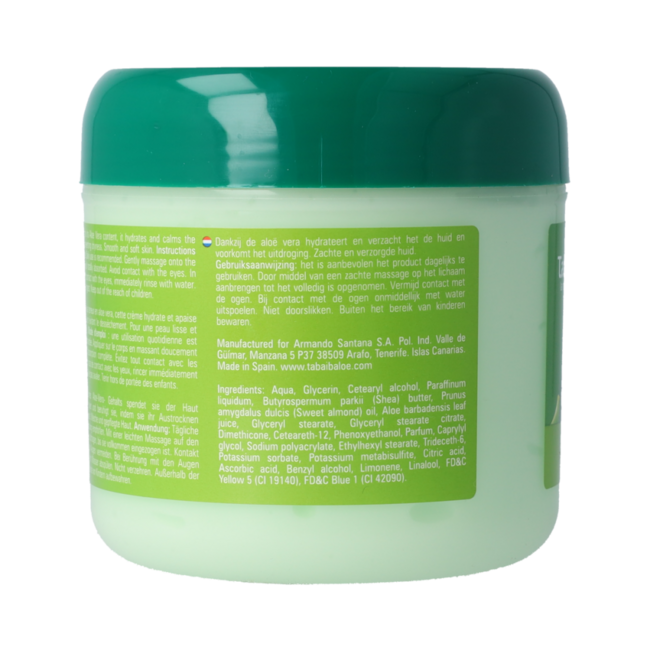 TABAIBALOE Aloe Cream Face and Body 300.00 Milliliter
