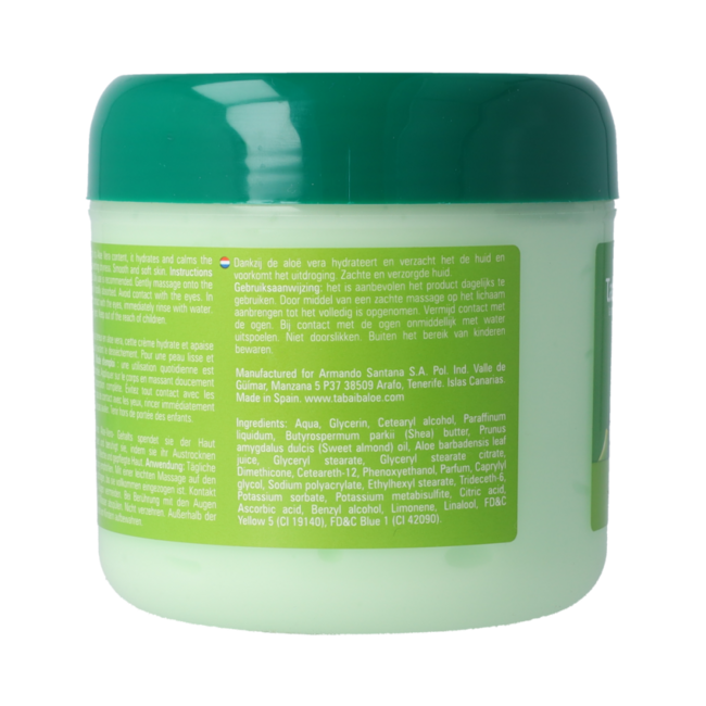 TABAIBALOE Aloe-Creme für Gesicht und Körper 300 Milliliter
